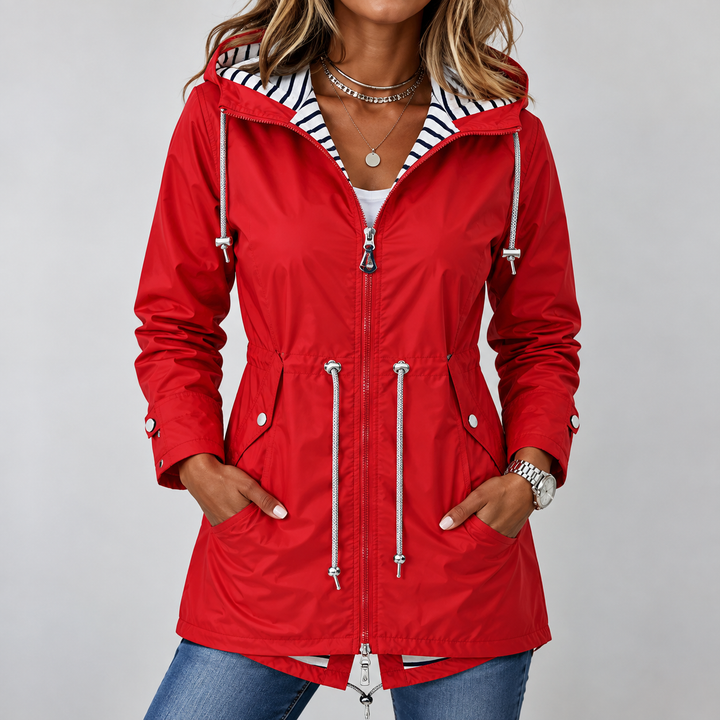 Naomi | Elegant Flattering Fit Rain Jacket