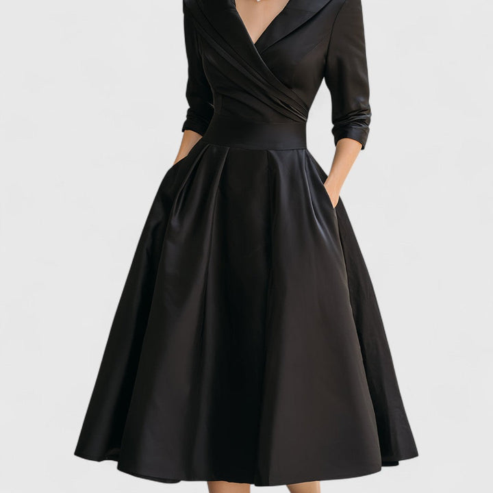 Teresa | Midi dress with an elegant cut and a flattering silhouette