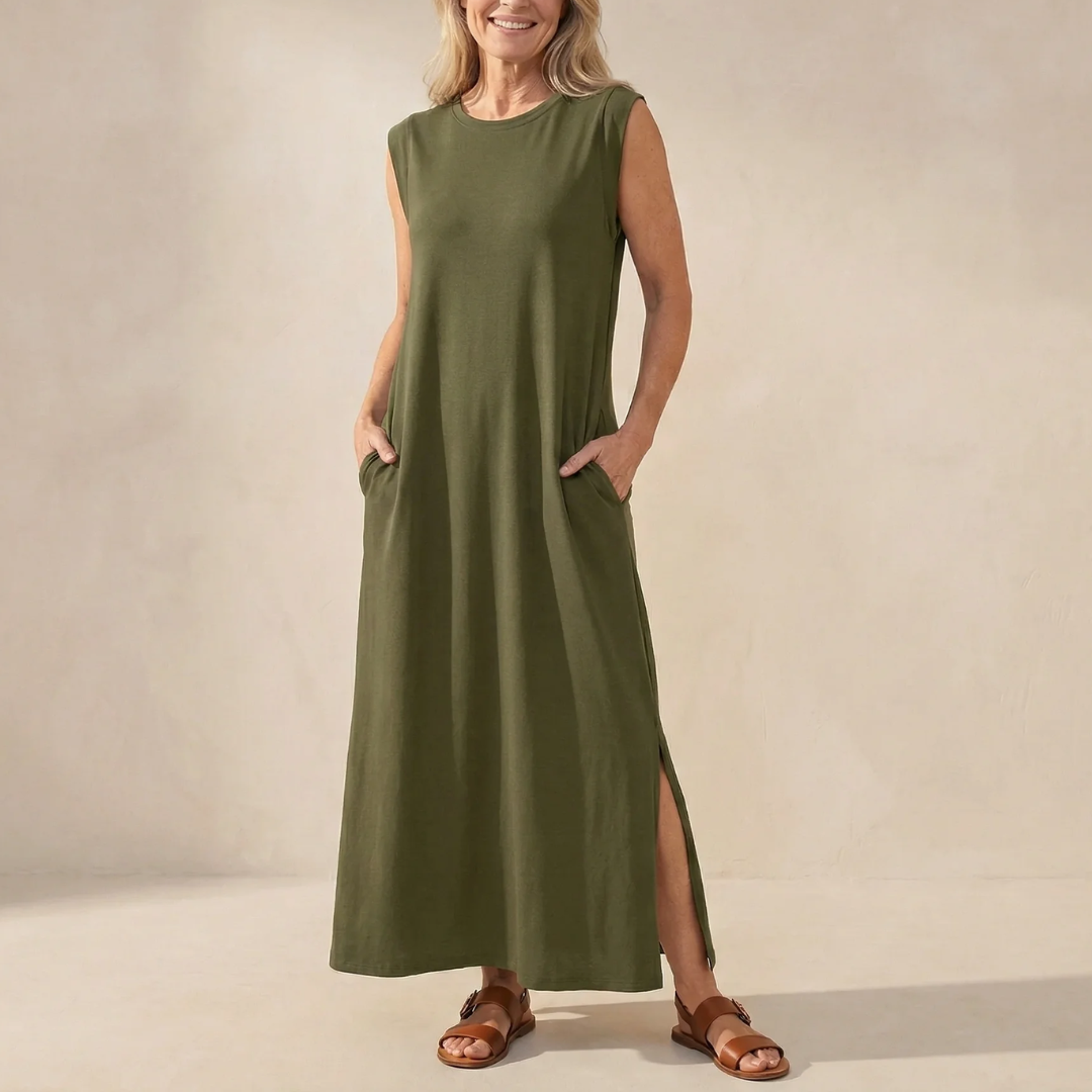 Via – Casual Loose Maxi Long Dress