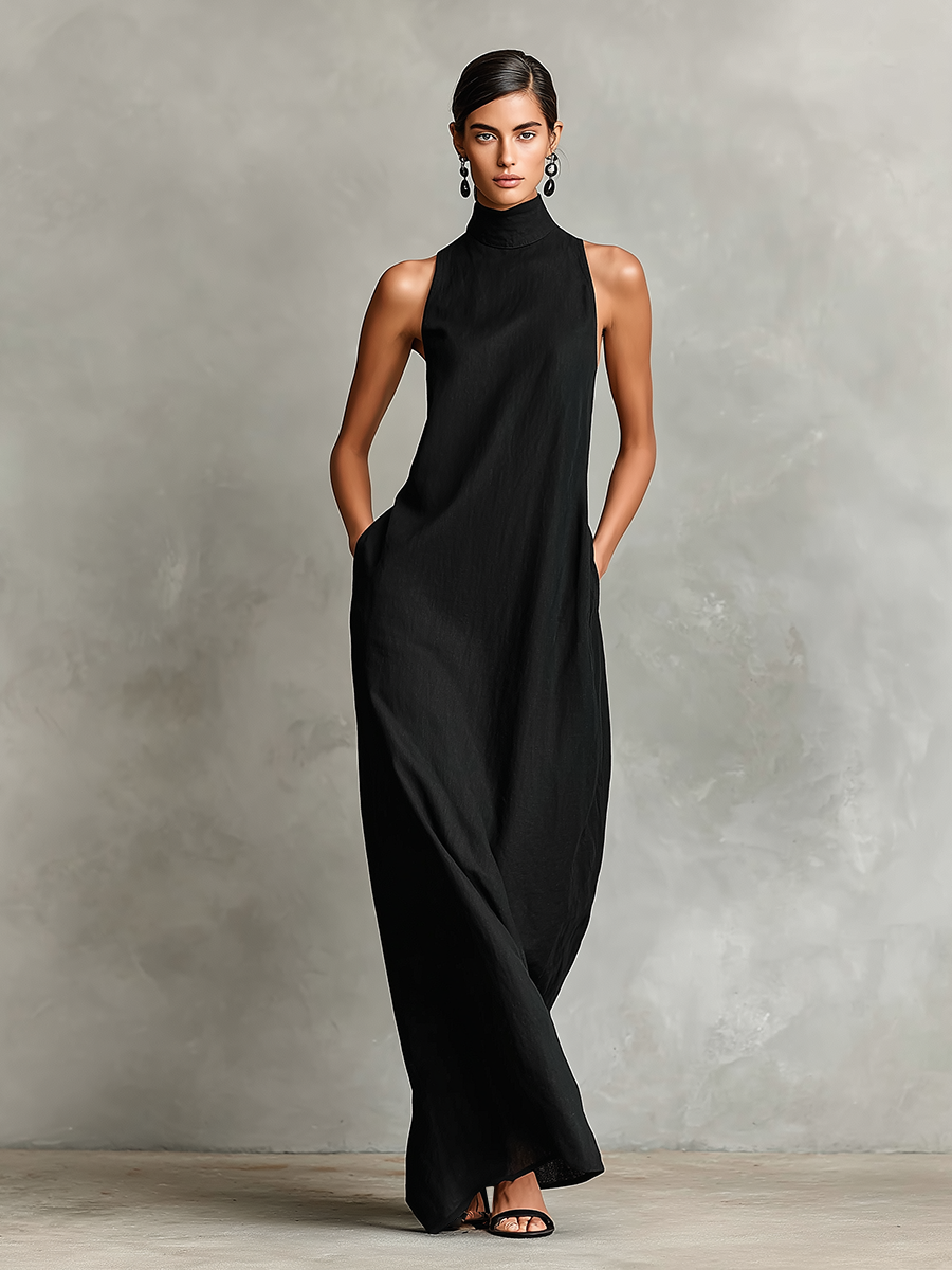 Caterina | Long Minimalist Dress