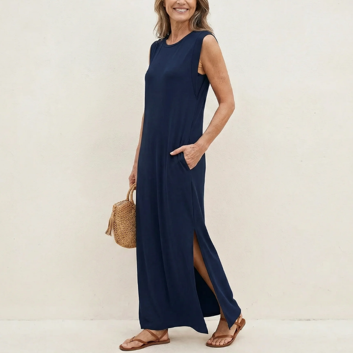 Via – Casual Loose Maxi Long Dress