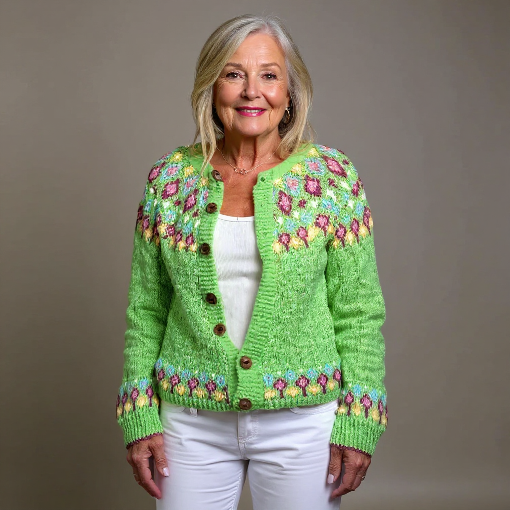 Silje Nordic Knit Cardigan