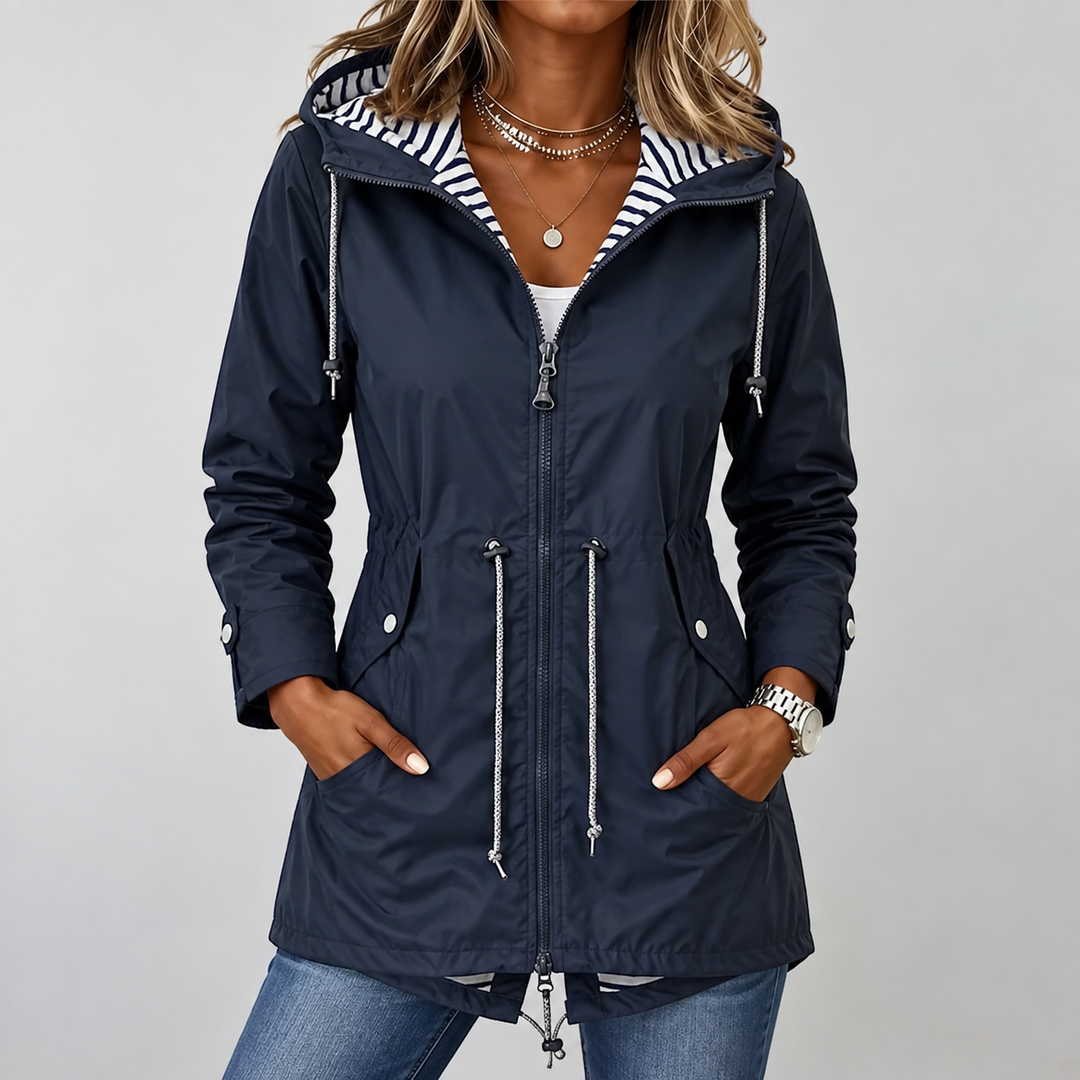 Naomi | Elegant Flattering Fit Rain Jacket