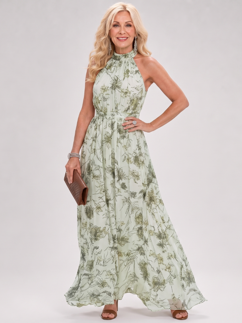 maxi emily dress women size s Emily Maxi Dress - Satin | Pink Floral | Womens