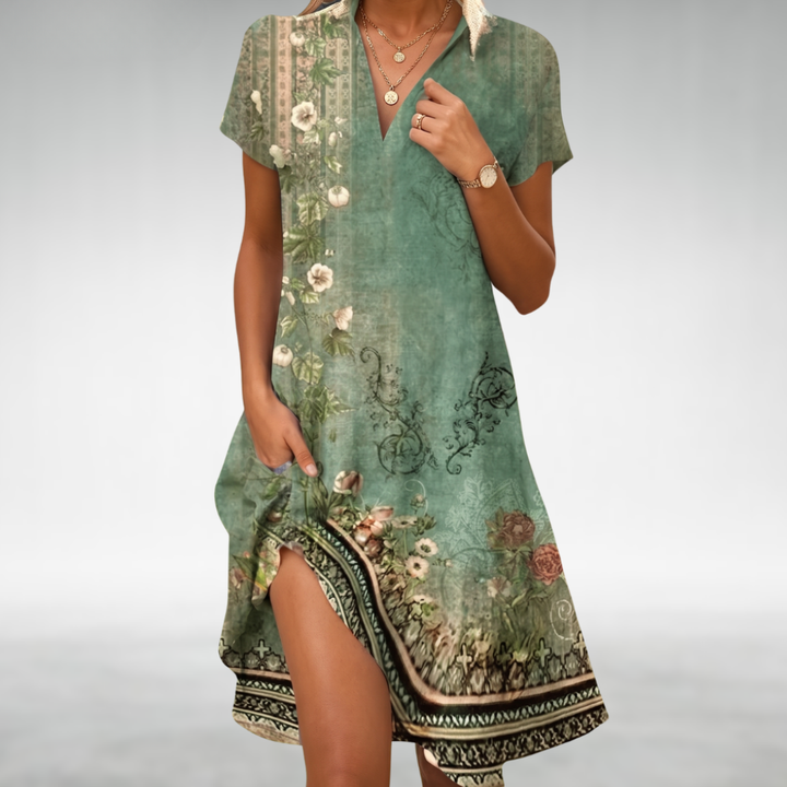 Moira™ Lightweight Comfort Midi Dress