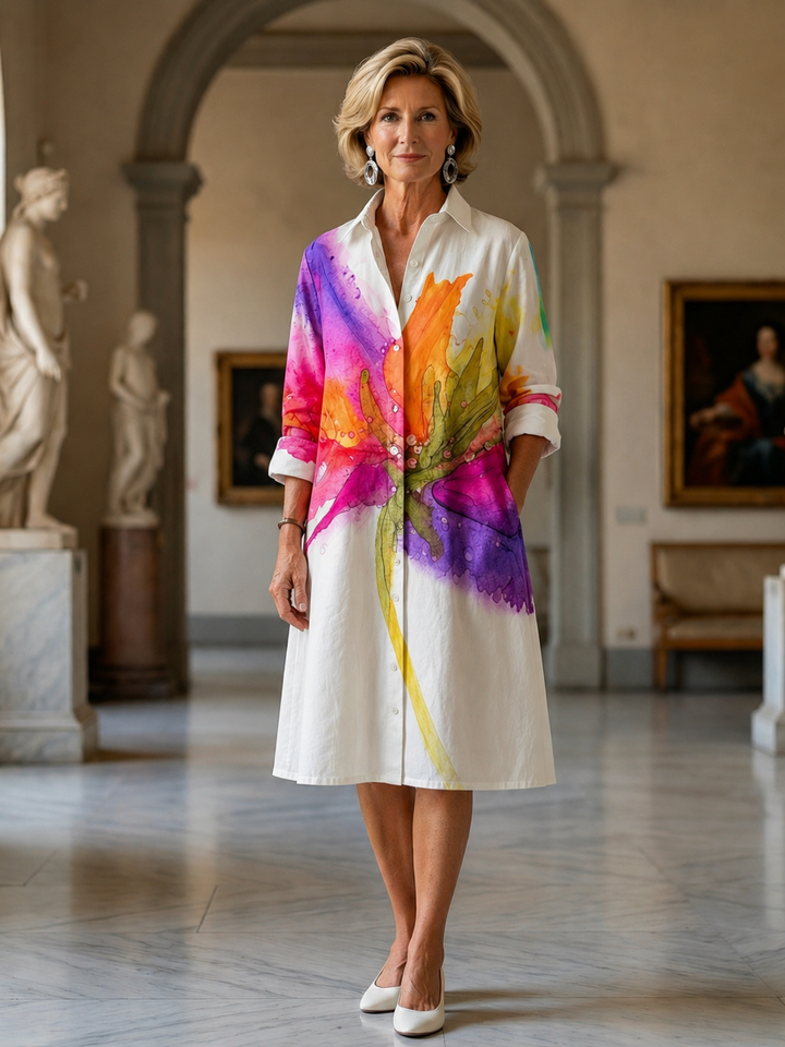 Ulyssa | Painted Garden Dress