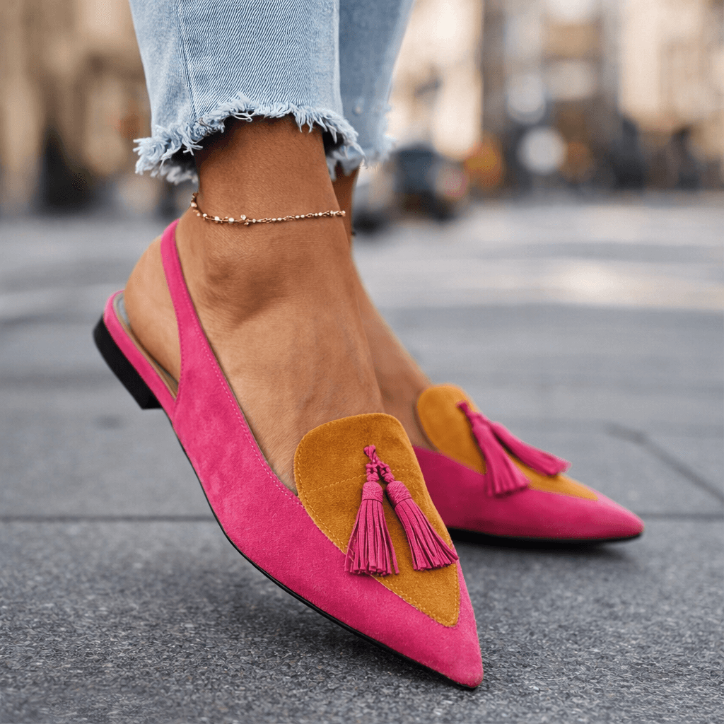 Ellie | Sandals with straps and tassels