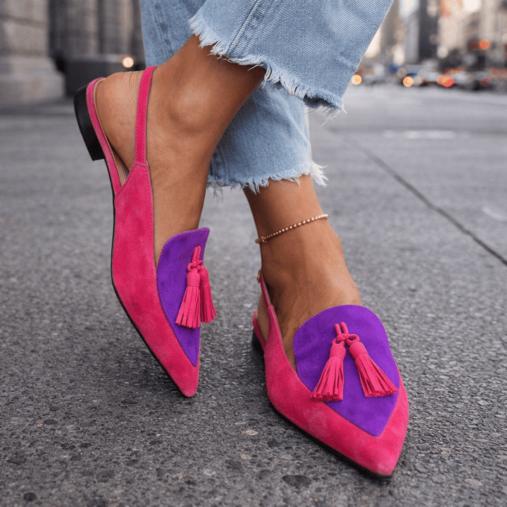 Ellie | Sandals with straps and tassels