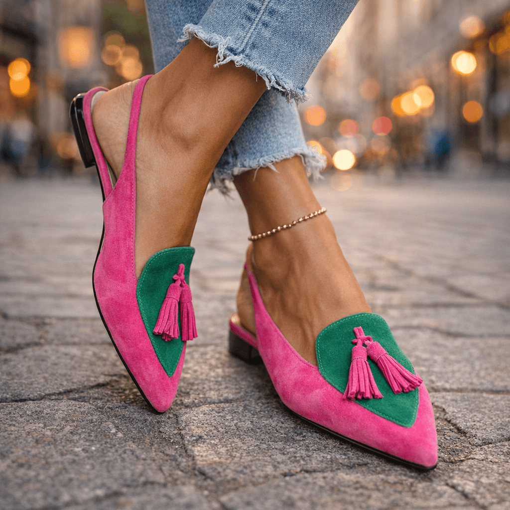 Ellie | Sandals with straps and tassels