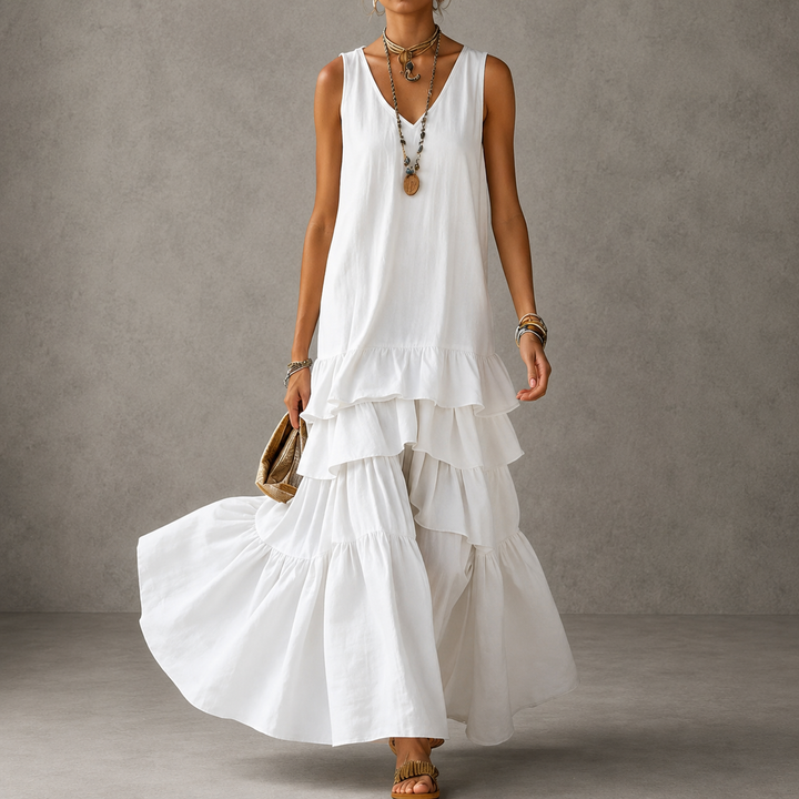 Deborah - Sleeveless Maxi Dress