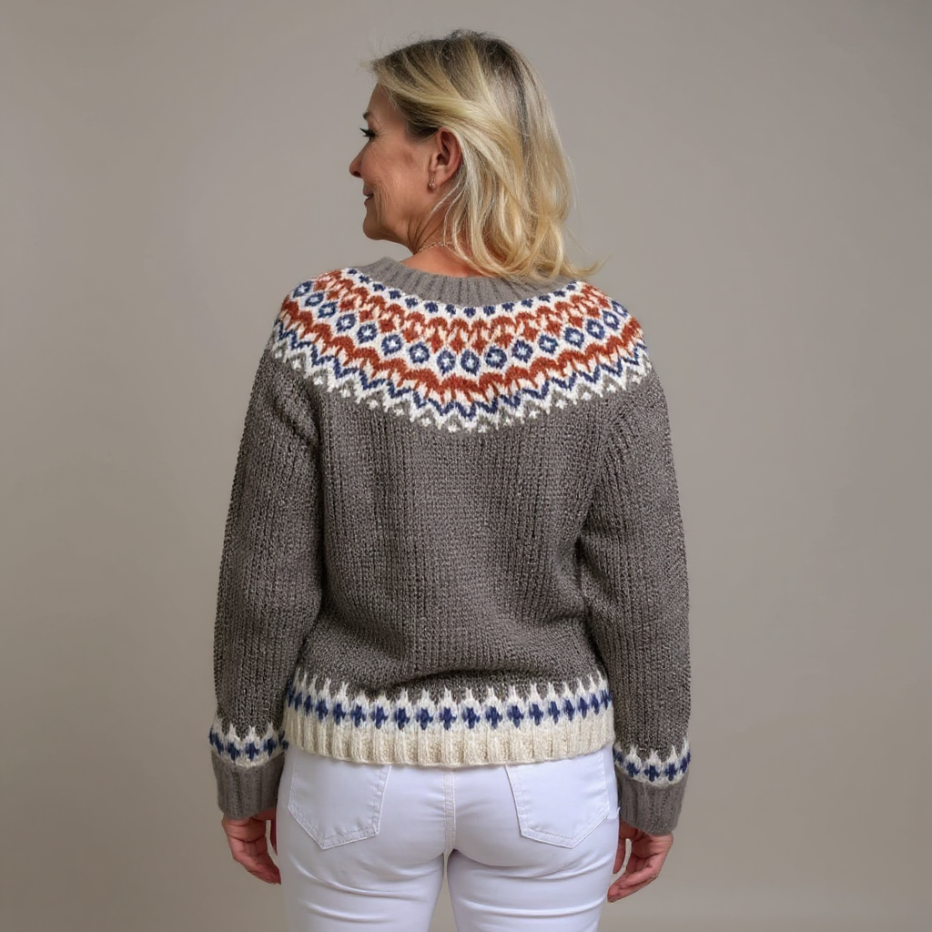 Luna Nordic Knit Cardigan