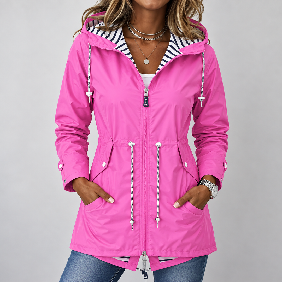 Naomi | Elegant Flattering Fit Rain Jacket