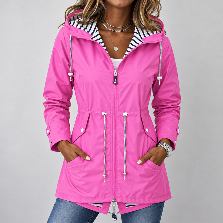 Naomi | Elegant Flattering Fit Rain Jacket