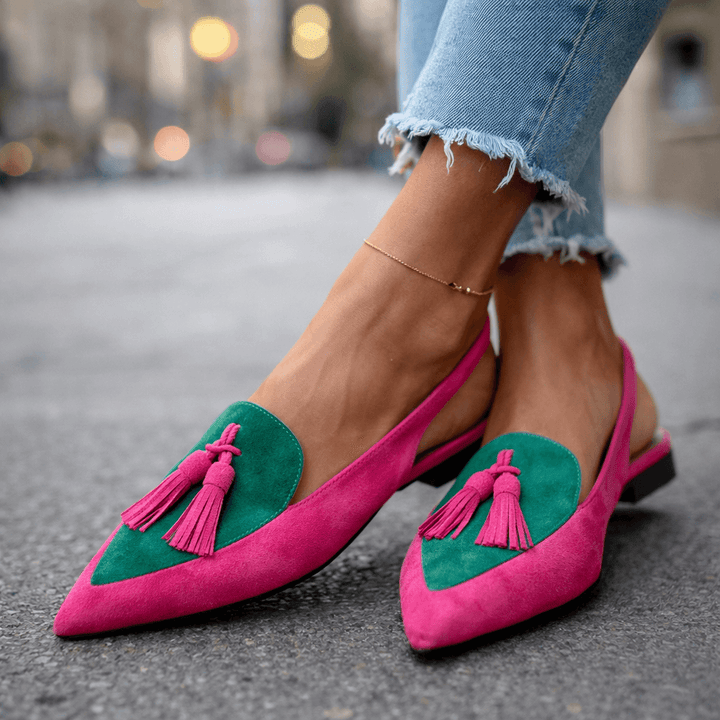 Ellie | Sandals with straps and tassels