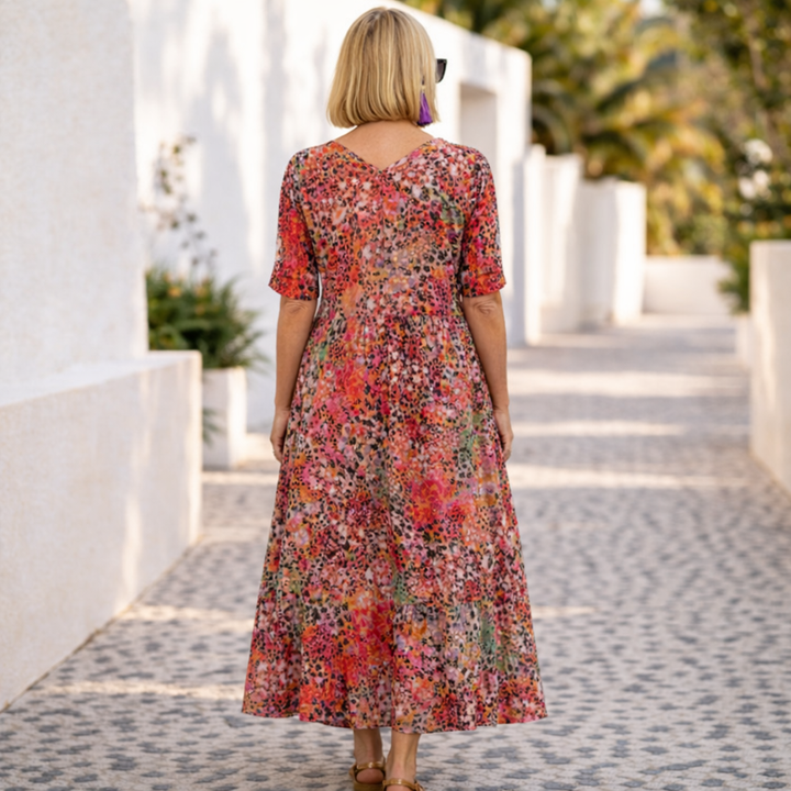Christine | Midi Dress - Floral Design