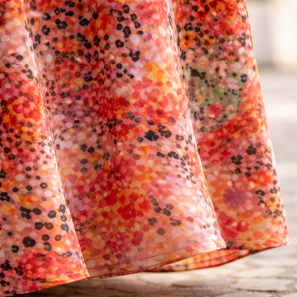 Christine | Midi Dress - Floral Design