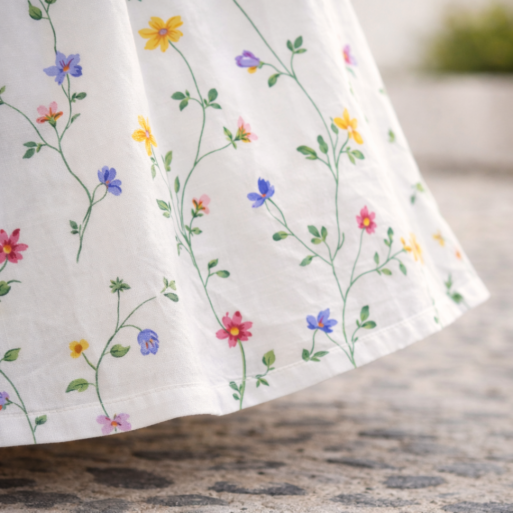 Carol | Floral Midi Dress - Easy Elegance