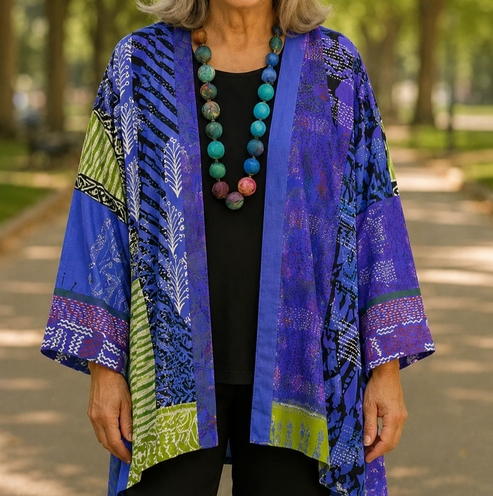 Mary |  Elegant Drape Cardigan