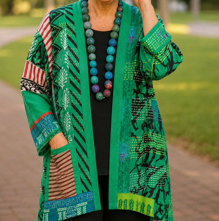Mary |  Elegant Drape Cardigan