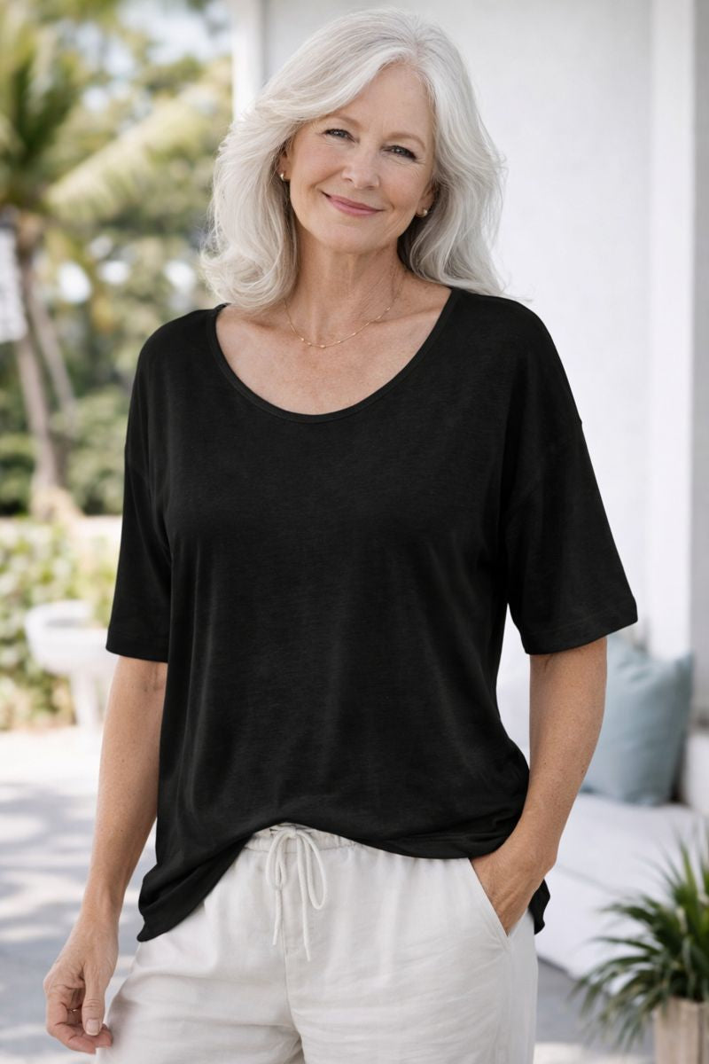 Bria | Soft Cotton Everyday Top – Comfort You Don’t Have to Think About