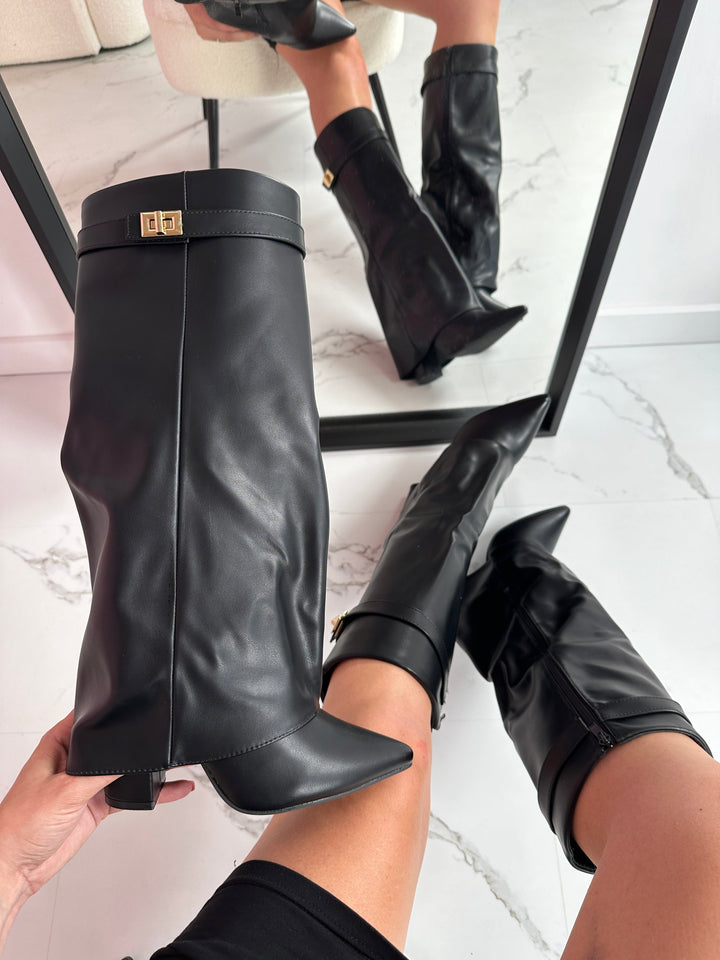 SERENA™ -  Shark Leather Boots