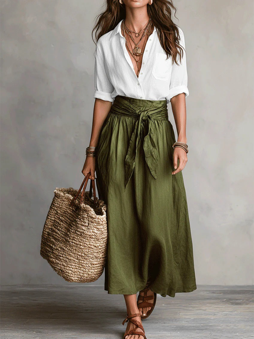 River | Elegant Two-Piece Midi Set