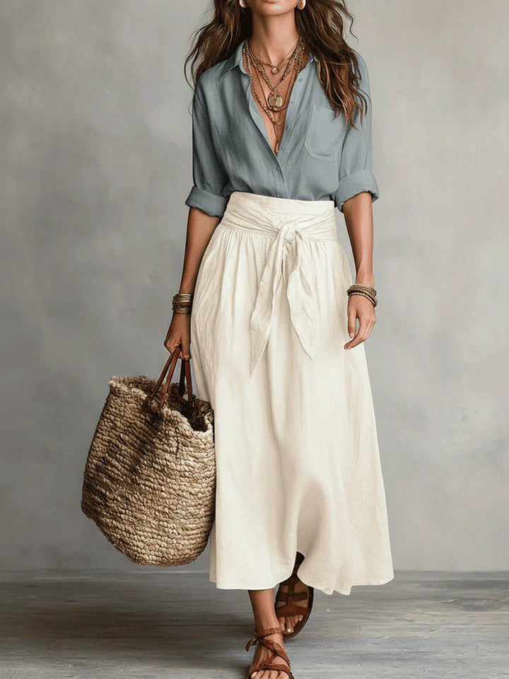 River | Elegant Two-Piece Midi Set
