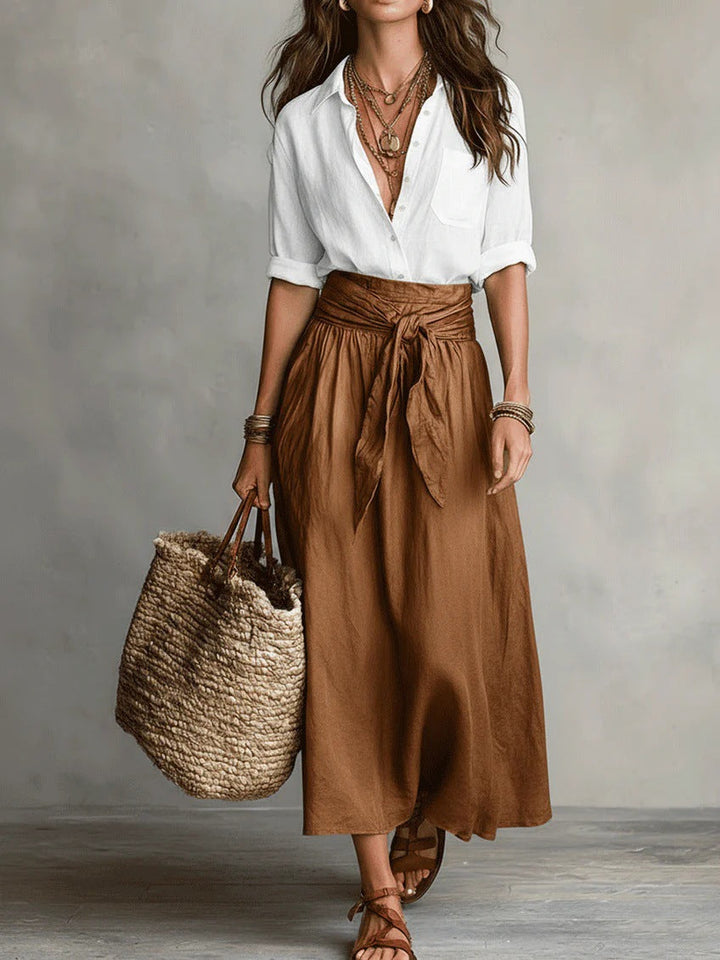 River | Elegant Two-Piece Midi Set