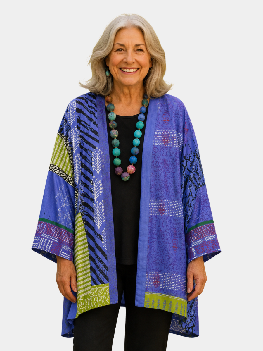 Mary |  Elegant Drape Cardigan