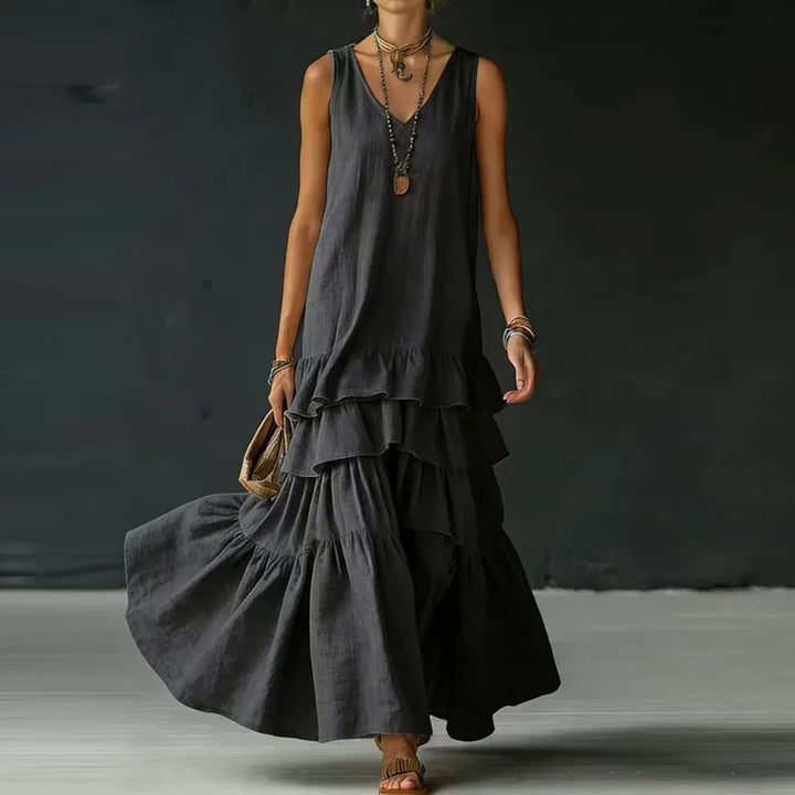 Deborah - Sleeveless Maxi Dress