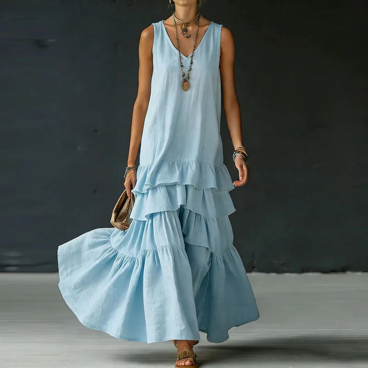 Deborah - Sleeveless Maxi Dress
