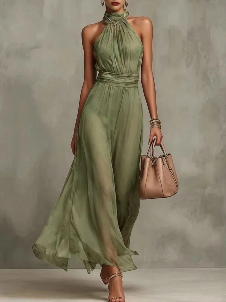 Livia - Elegant Chiffon Maxi