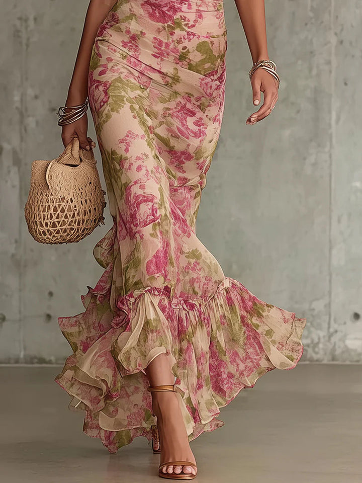 Rose - Vintage Maxi Dress