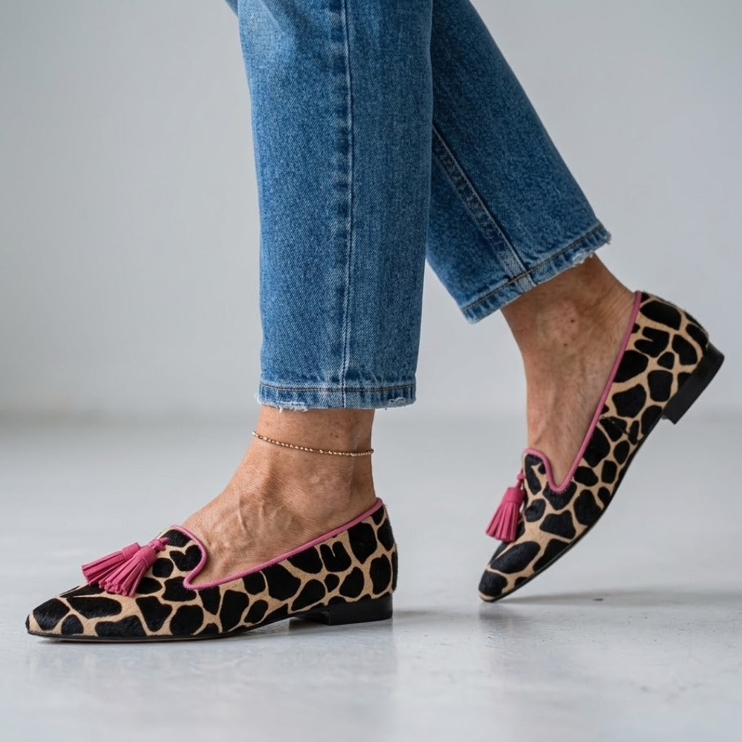 Ondine | Pointed Flats with Tassels