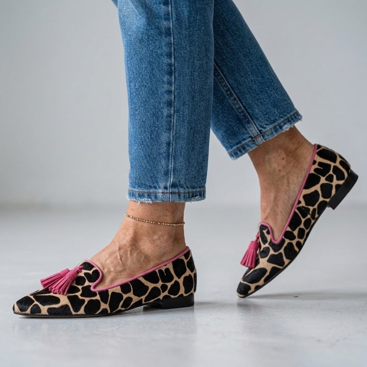 Ondine | Pointed Flats with Tassels