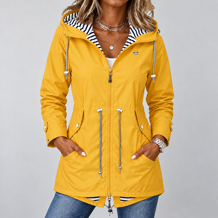 Naomi | Elegant Flattering Fit Rain Jacket