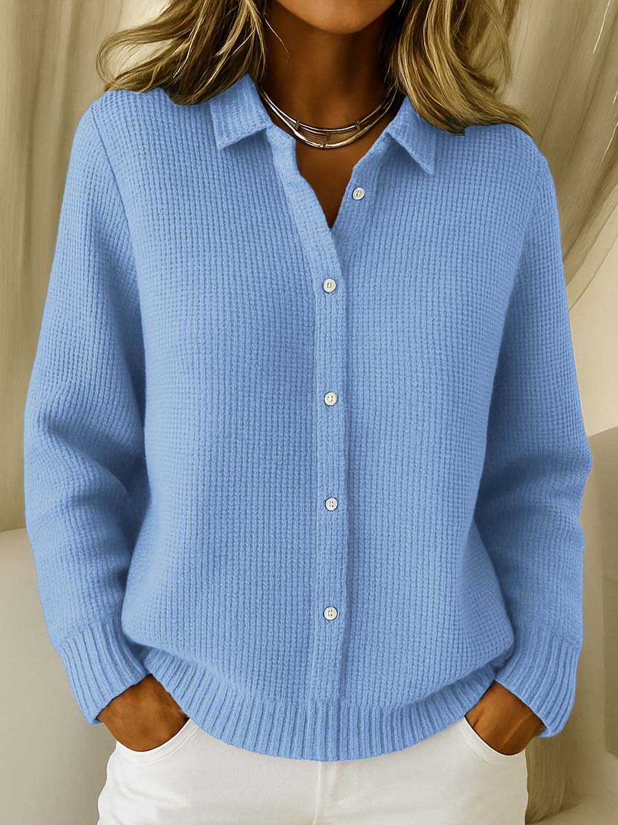 Katrina™ | Women's Textured Knit Button Cardigan
