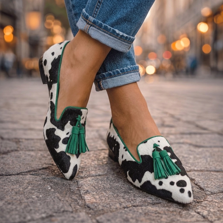 Ondine | Pointed Flats with Tassels
