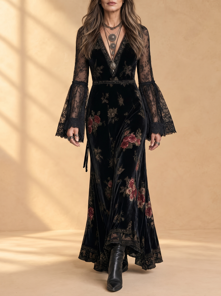 Loretta floral maxi dress
