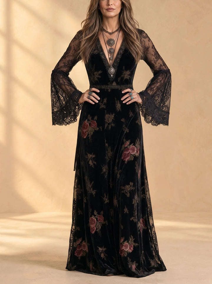 Loretta floral maxi dress