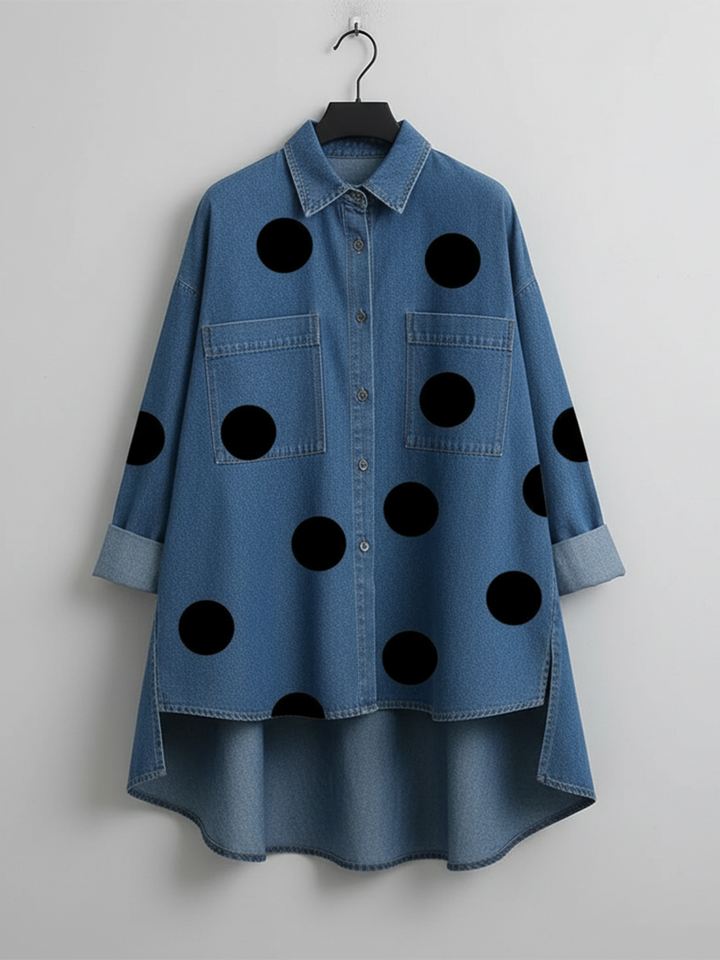 Peggy | Polka Dot Overshirt