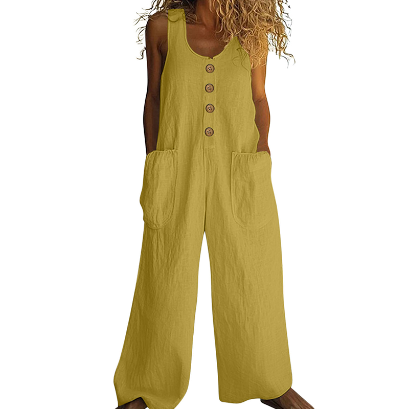 Beloria Jumpsuit - Yellow